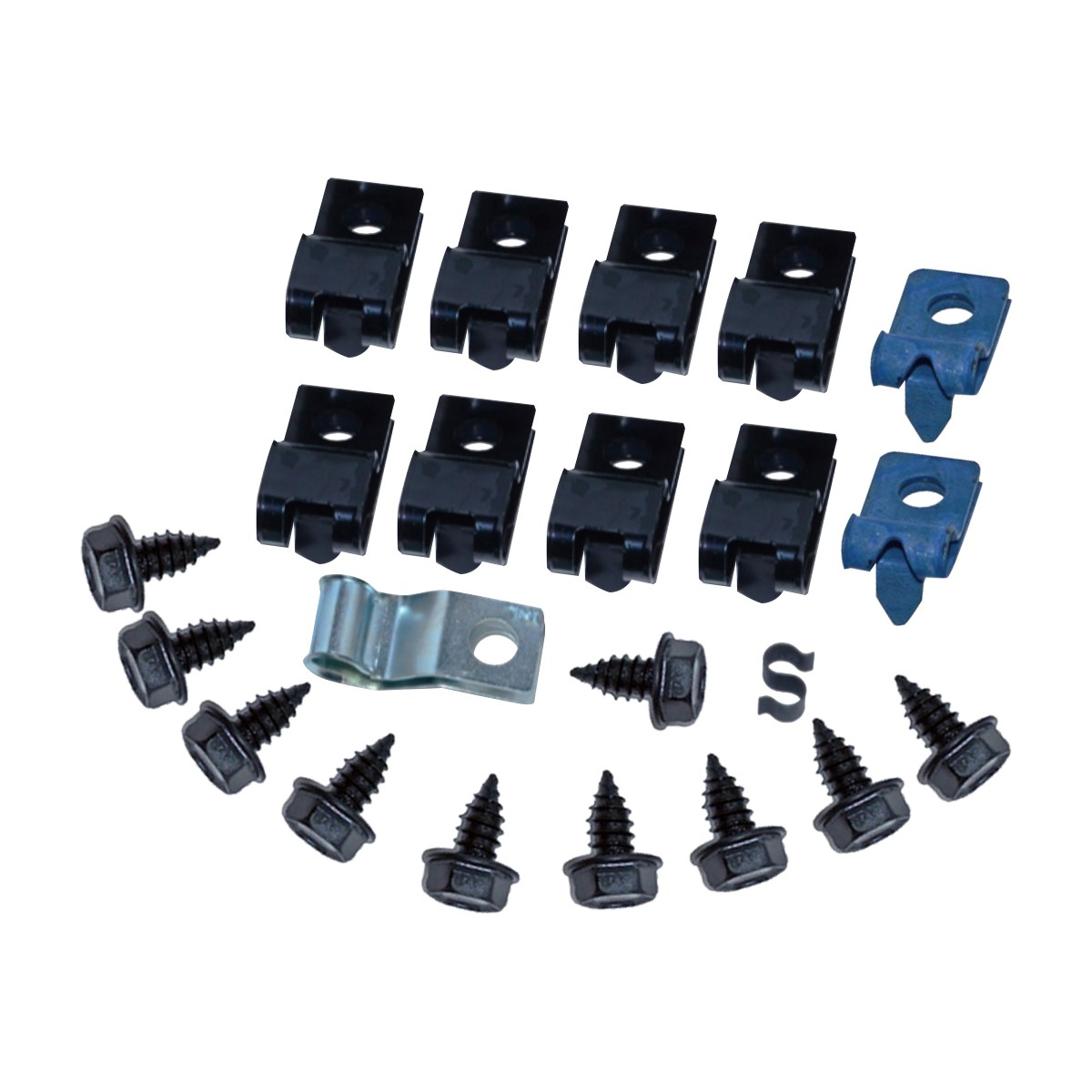 Brake Line Clip Clamp Bracket Kit With Bolts 1974-81 Chevrolet Camaro Z28 23pc