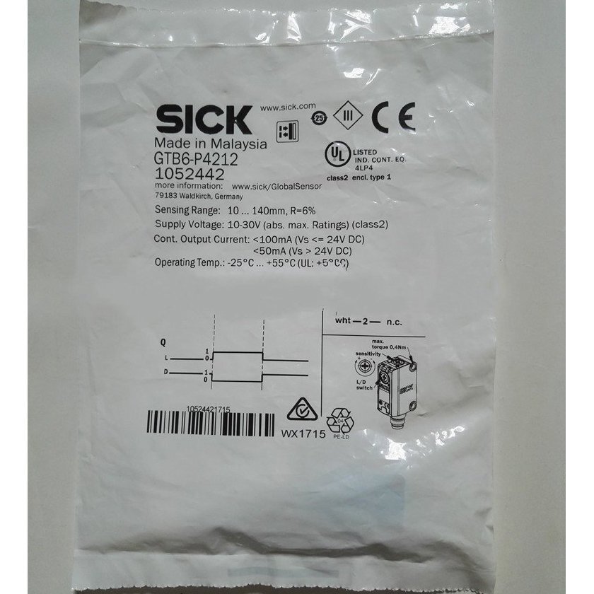 one brand new sick GTB6-P4212 Photoelectric Switch Fast Delivery