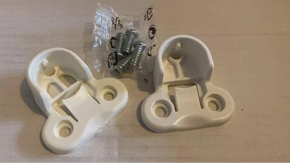IKEA Replacement PAX Brackets with screws Part #130527, 100325-US SHIPPING