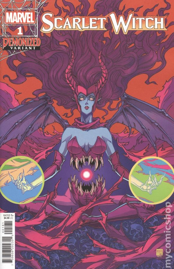 Scarlet Witch 1H Saiz Variant NM 2023 Stock Image