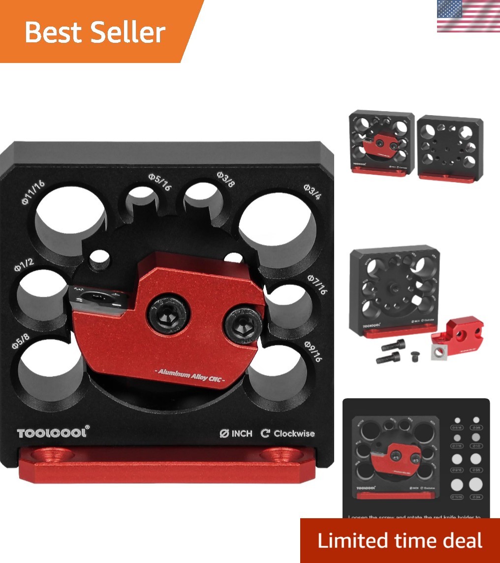 Portable Electric Dowel Maker: CNC-Machined for Superior Woodworking Precision