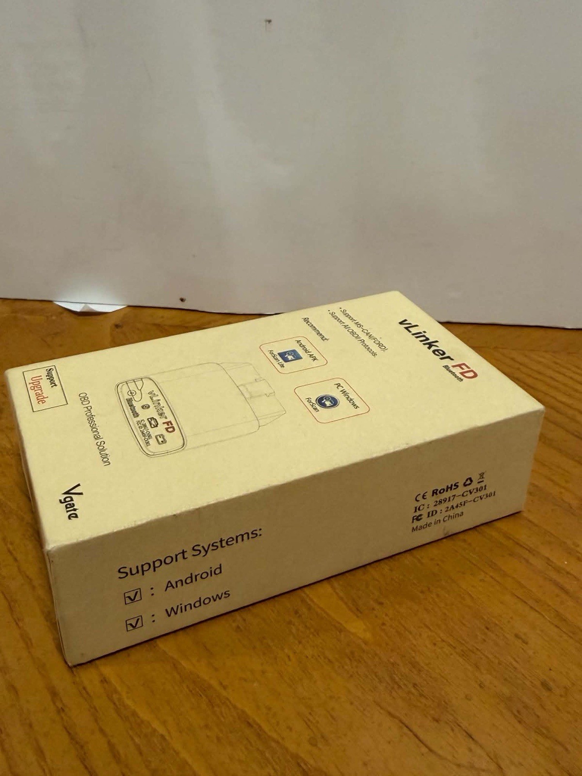 VGATE FD Bluetooth OBD2 Scanner vLinker FD+ BT3.0 (FD BT3.0)