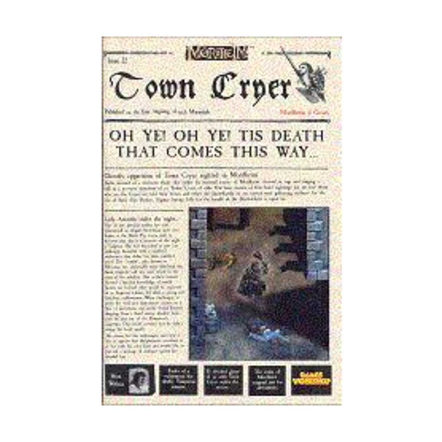 GW Mordheim Tow  #22 "City of the Damned Pt. 2, Marianna Chevaux - Drama Mag VG