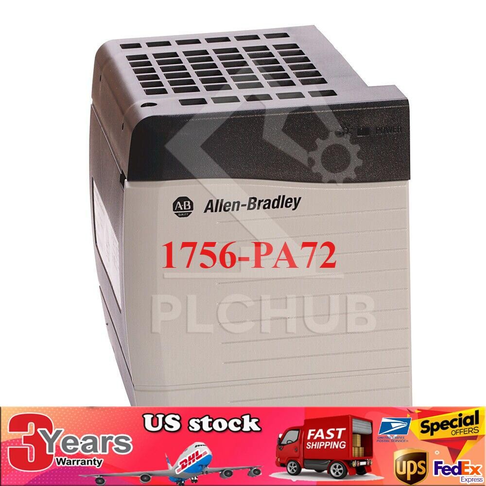New Factory Sealed Allen-Bradley 1756-PA72 SER C AC Power Supply AB 1756PA72 US