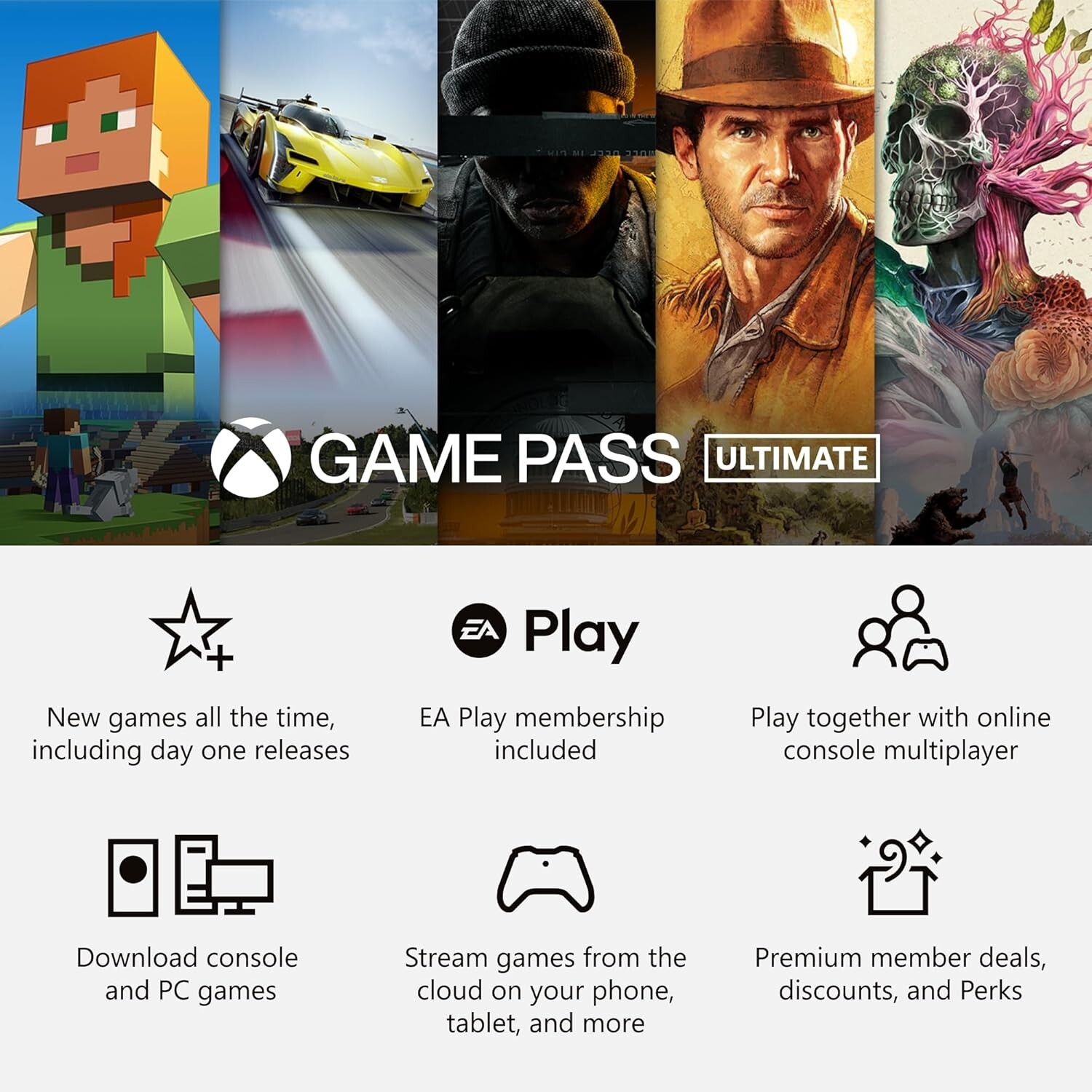 Xbox Game Pass Ultimate – 1 Month Membership - Existing Users