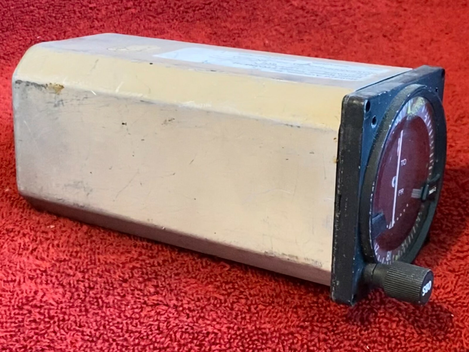 KING KI 201C COURSE SELECT INDICATOR P/N 066-3008-02 CORE