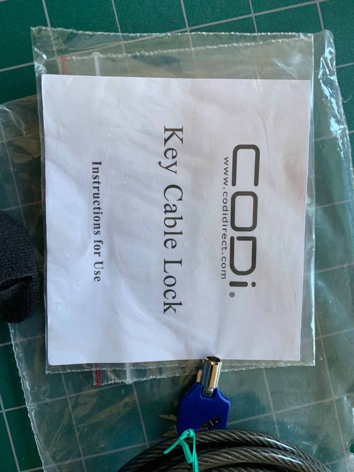 Brandd New CODi Cable Lock 2 Key Laptop Notebook Computer 6ft