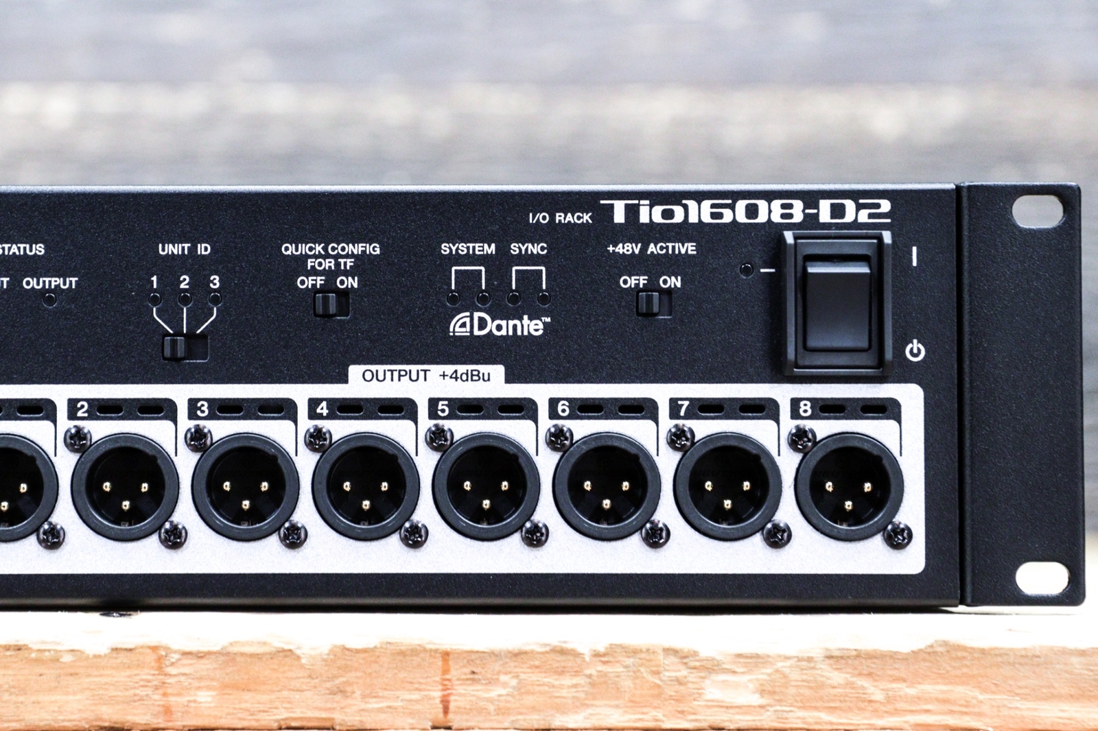 Yamaha Tio1608-D2 Audio Interface 16 mic/line Inputs Dante Stagebox I/O Rack