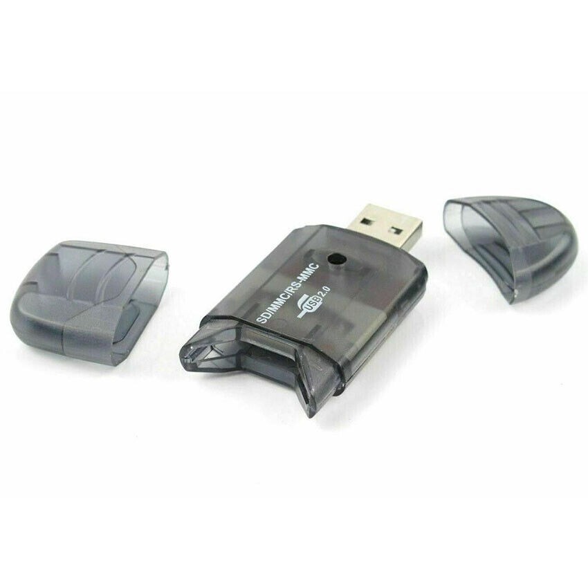 20x USB 2.0 Reader for SD HC SDHC Adaptor Memory Card Writer Adapter Portable