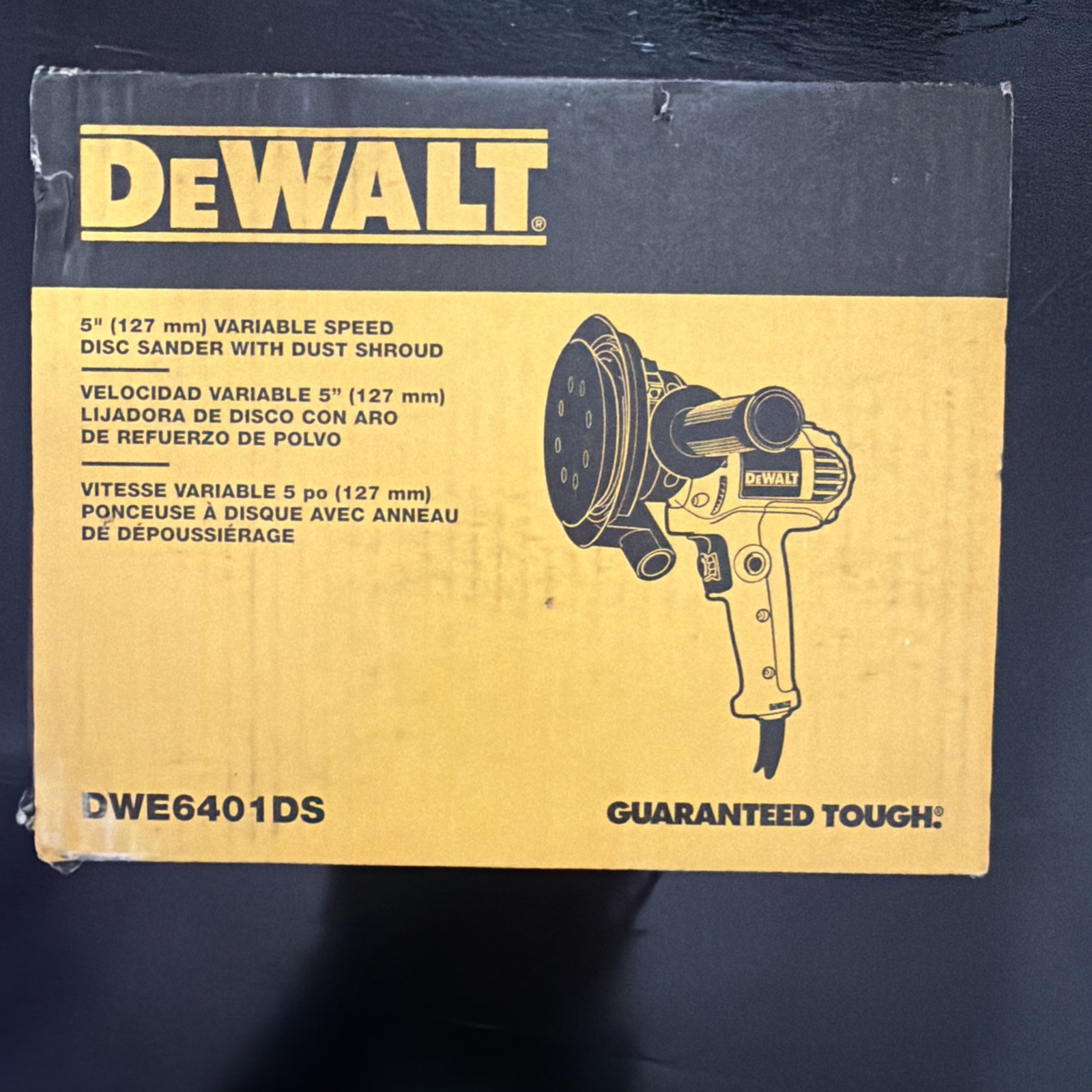 DEWALT DWE6401DS 120V Variable Speed Disc Sander