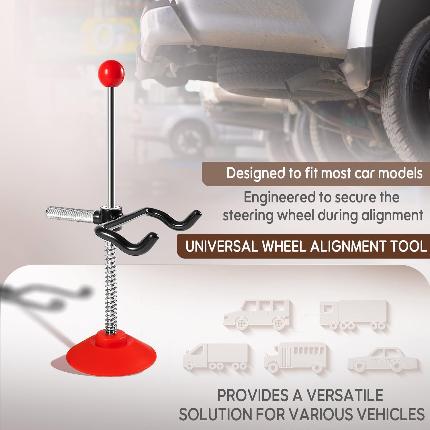 Car Alignment Rack Steering Wheel Leveling Holder 14-inch Stand Alignment Tool