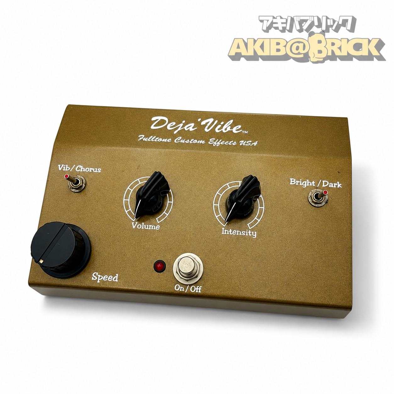 Fulltone Deja Vibe Gold Top Limited Edition Guitar Effects Pedal Japan