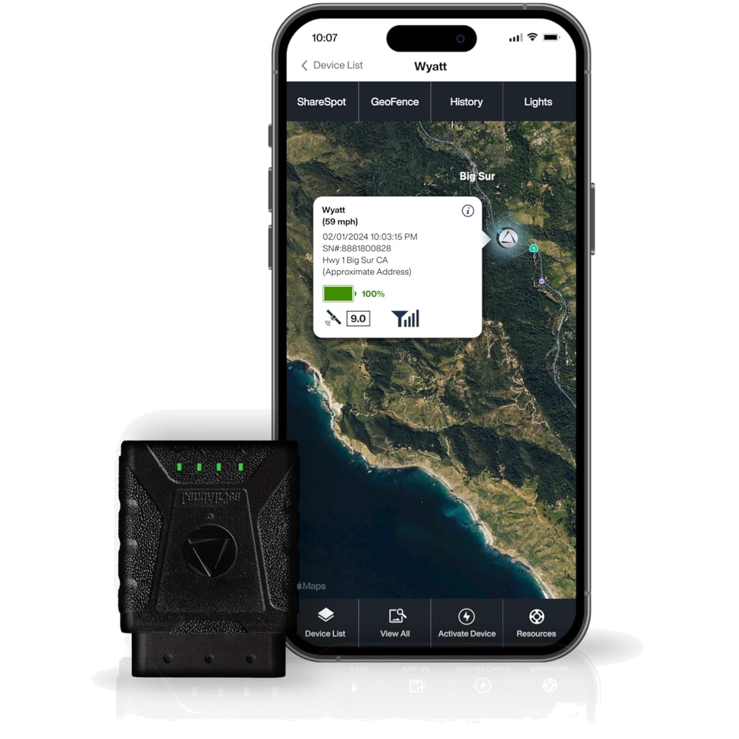 4G LTE SYNC GPS Tracker - Secure Real-Time Tracking for Vehicles & Loved Ones