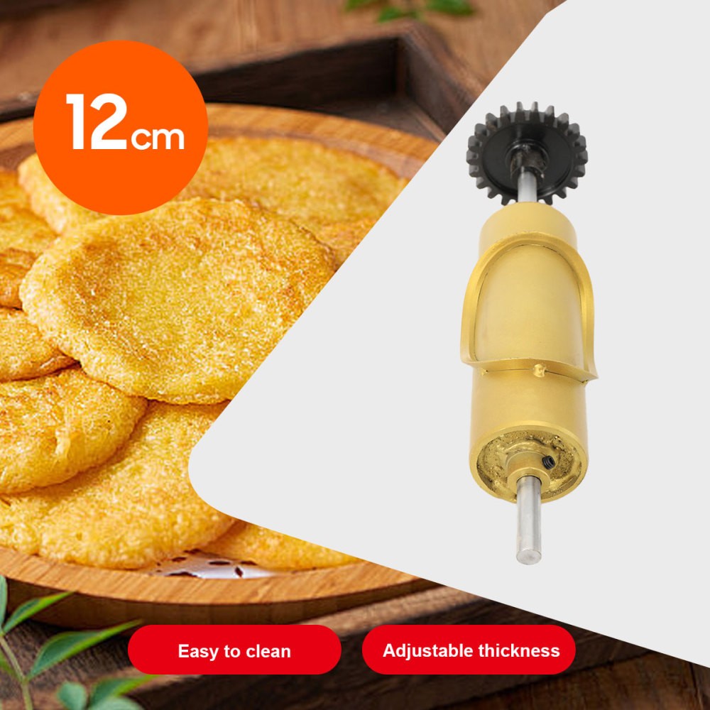12cm Customized Mold Gold Mould For Corn Tortilla Making Machine Tacos Maker