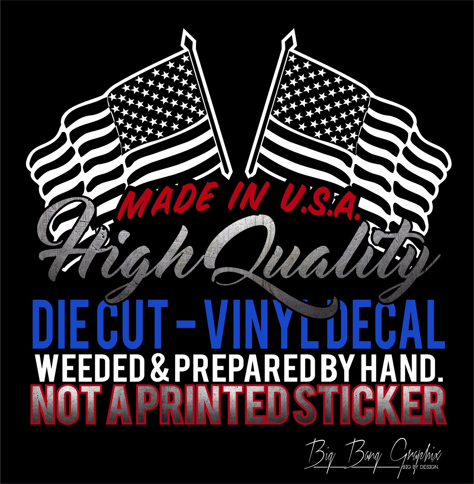 High Class White Trash Vinyl Decal Sticker 6" For Hard Hat Tool Box Laptop Mug