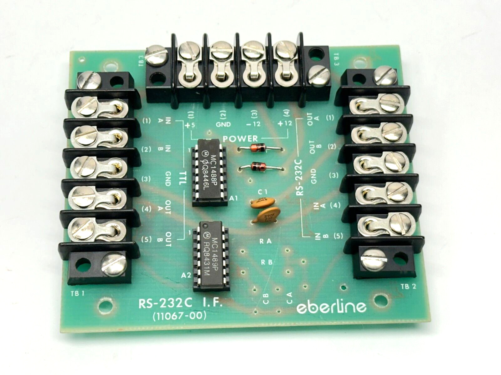 Eberline 11067-00 RS-232C Interface Board YP11067000