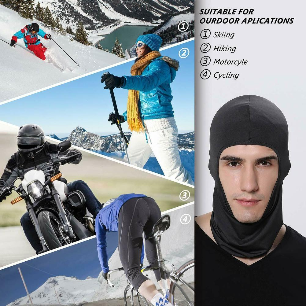 UV Protection Balaclava Face Mask Ski Sun Hood Tactical Bandana for Men Women