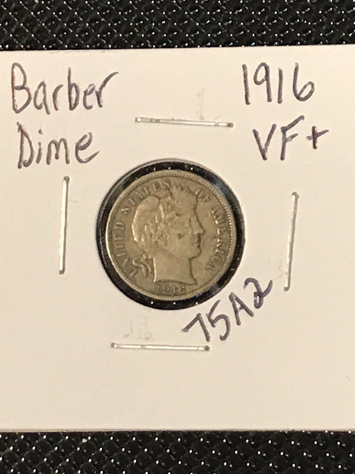 1916 Barber Dime Exceptional Coin