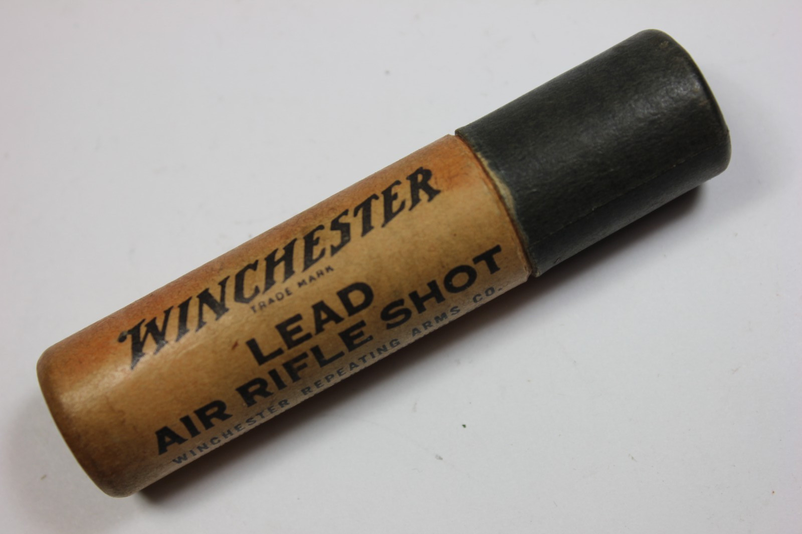 Vintage WINCHESTER Repeating Arms Co. No. 2 Lead Air Rifle Shot Empty TUBE