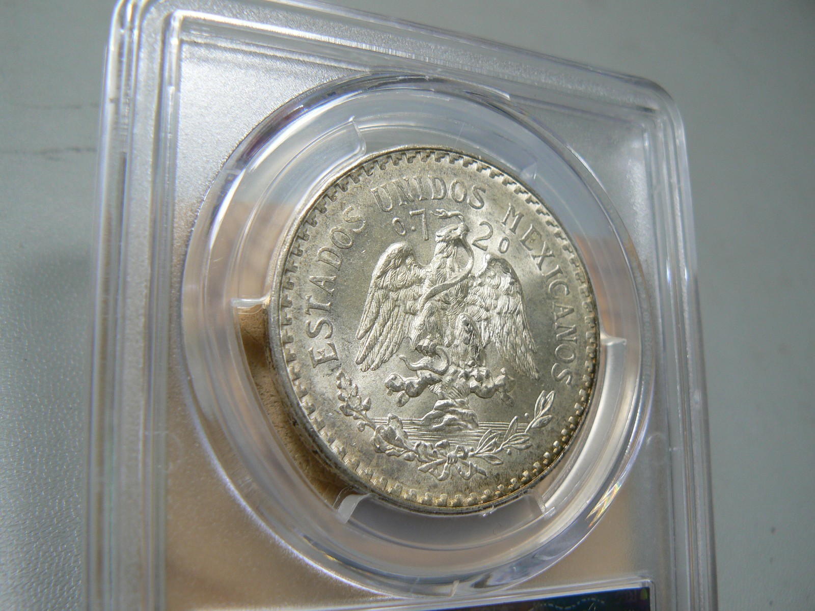 Mexico 1945-M Peso PCGS MS65
