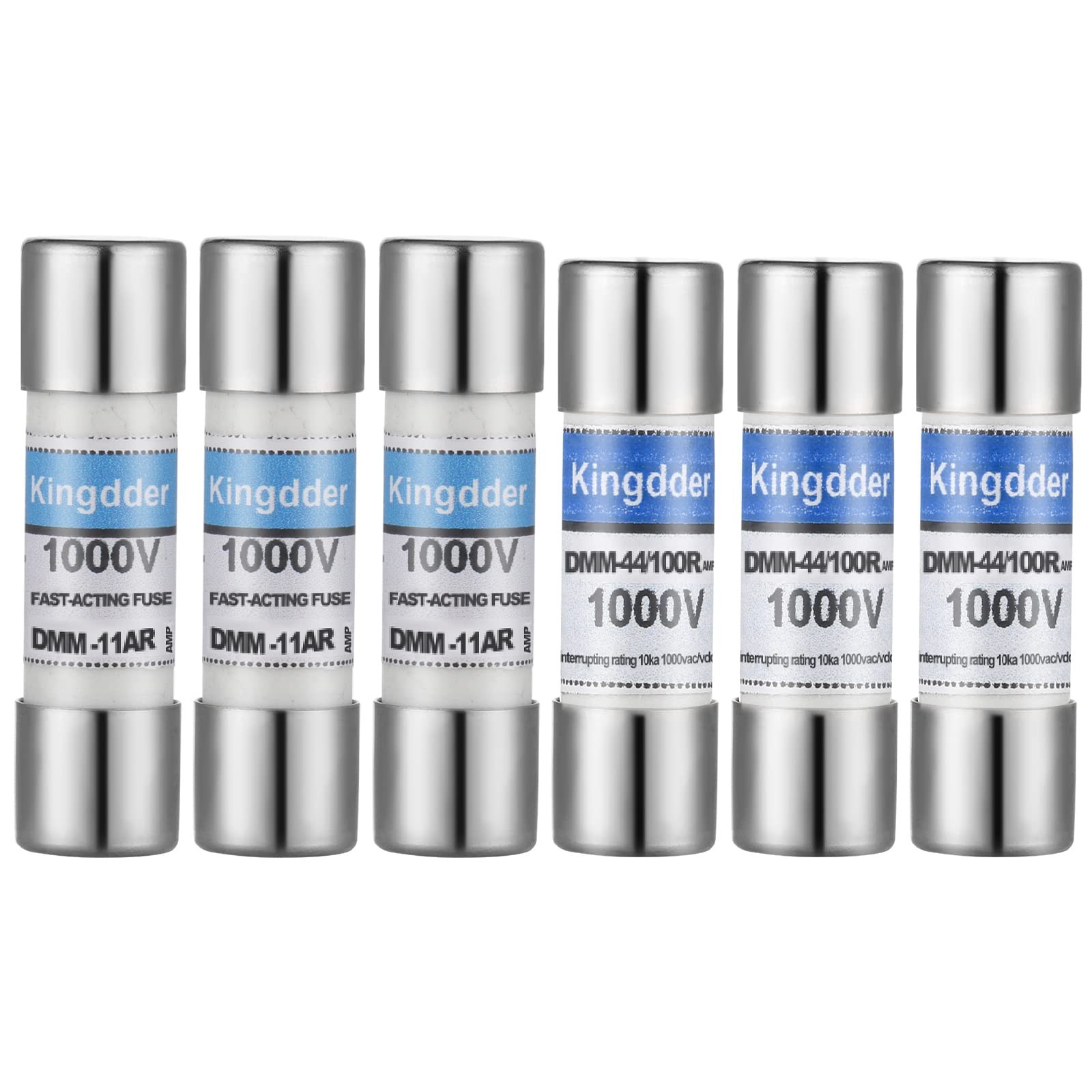 6 Pcs DMM-11A (DMM11) and DMM-44/100 (DMM 44 100) Fast Acting Digital Multime...