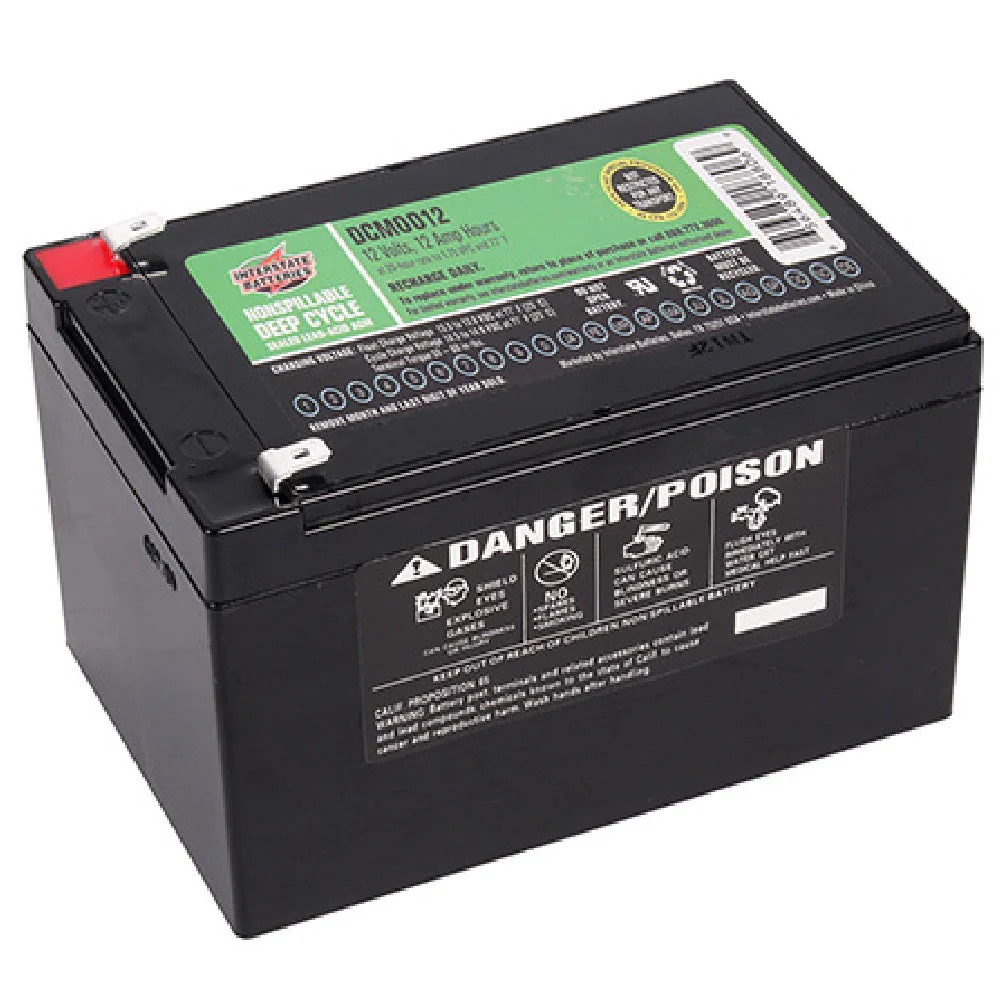 Interstate Battery DCM0012 | BATLIQ1013, MBE-BATT1212-F2, MKB-ES12-12, PSB-BATT