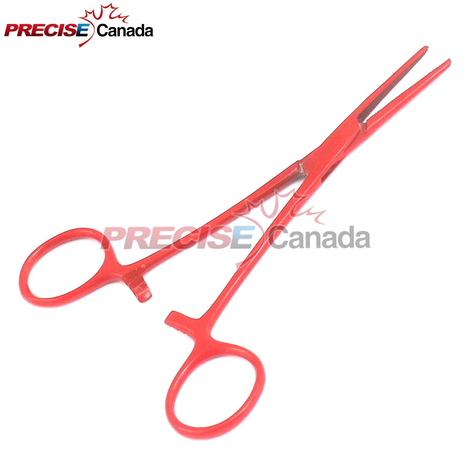 Crile Hemostat Forceps Straight 5.5" RED Color Surgical Instruments