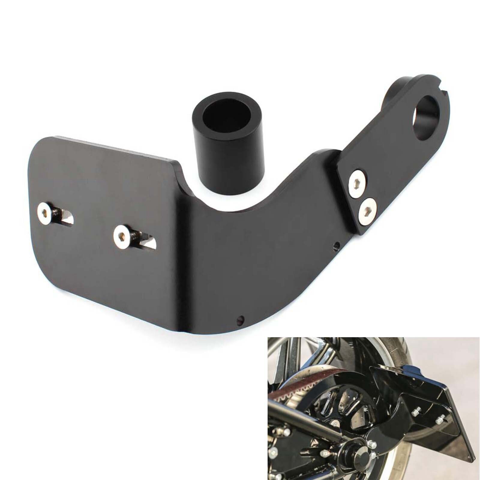 Side Mount License Plate Holder Relocator Bracket For Harley Fat Boy FLFBS 2018+
