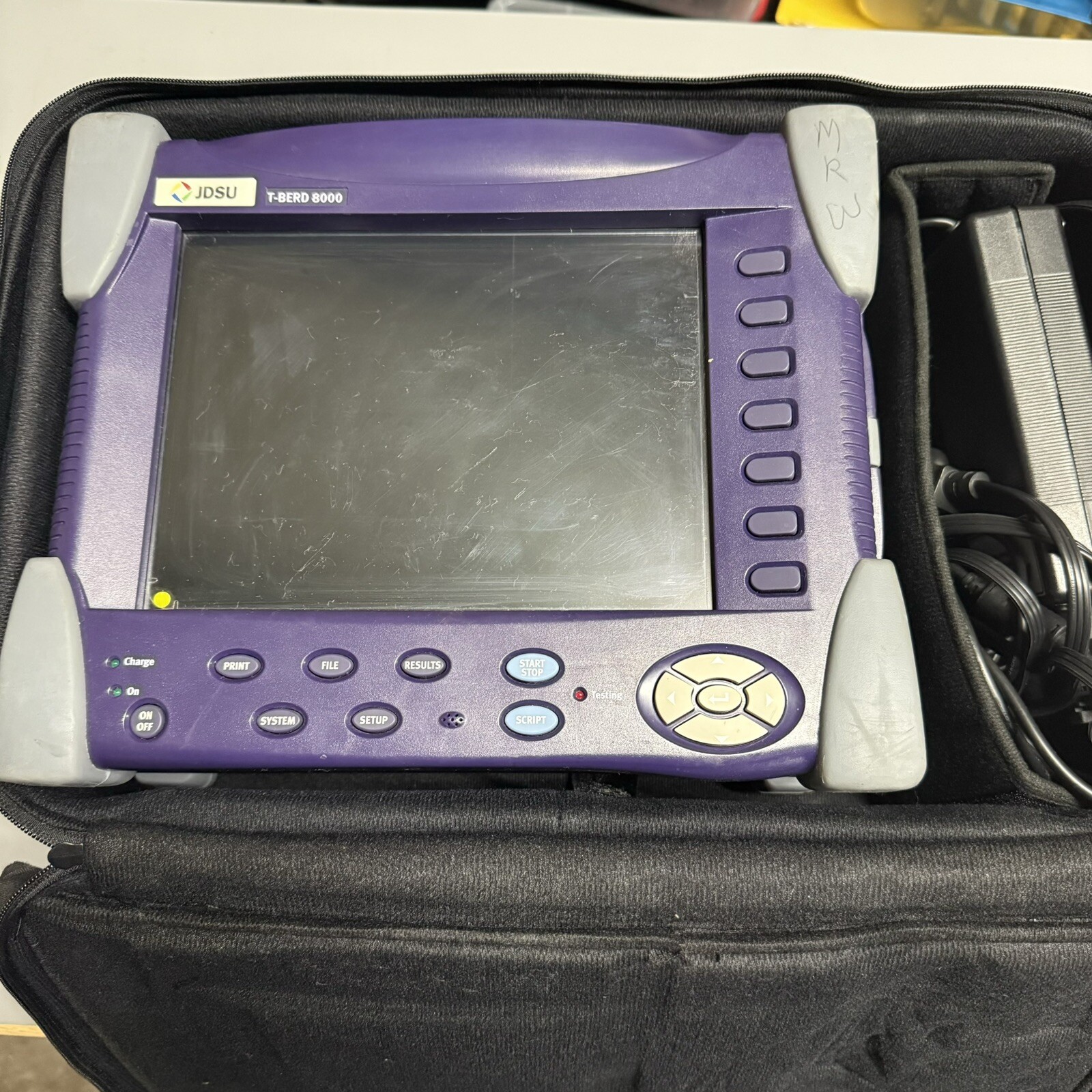 JDSU T-Berd 8000 10G Transport Blazer Network Analyzer w/ Charger #3