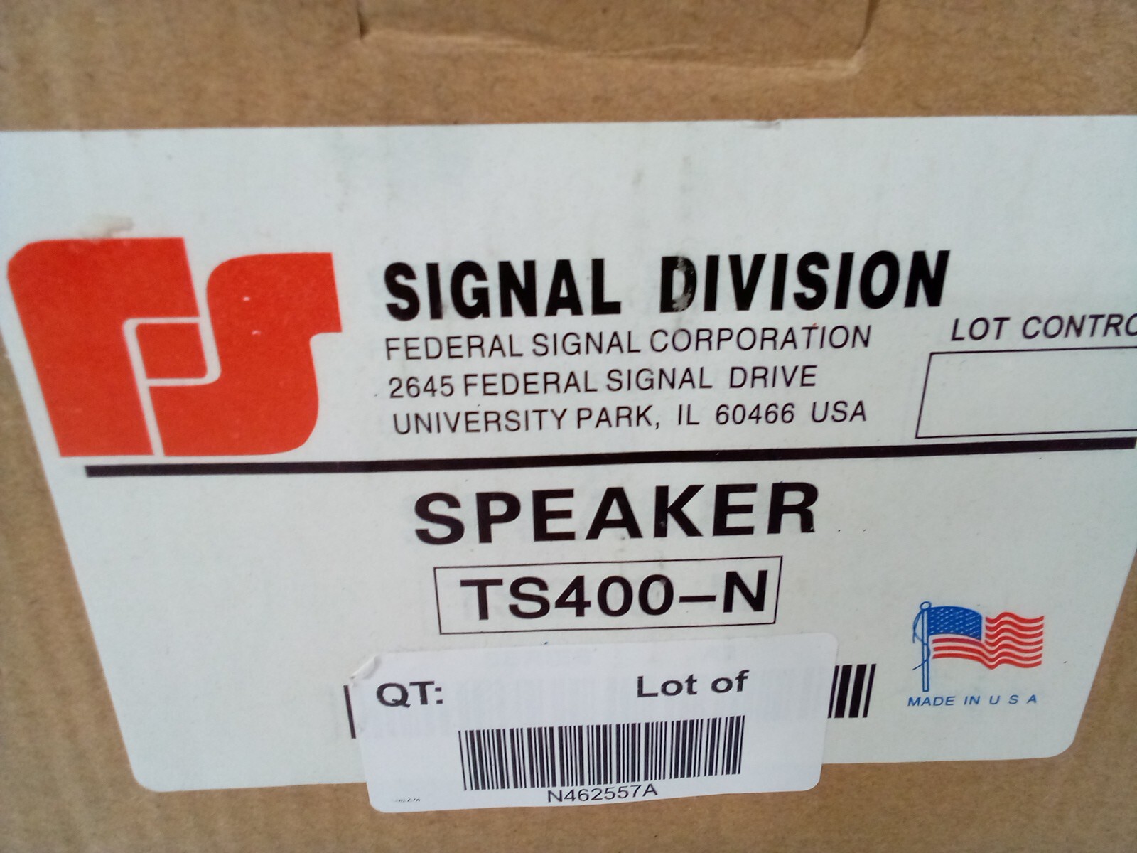 FS Signal Division Speaker TS400-N