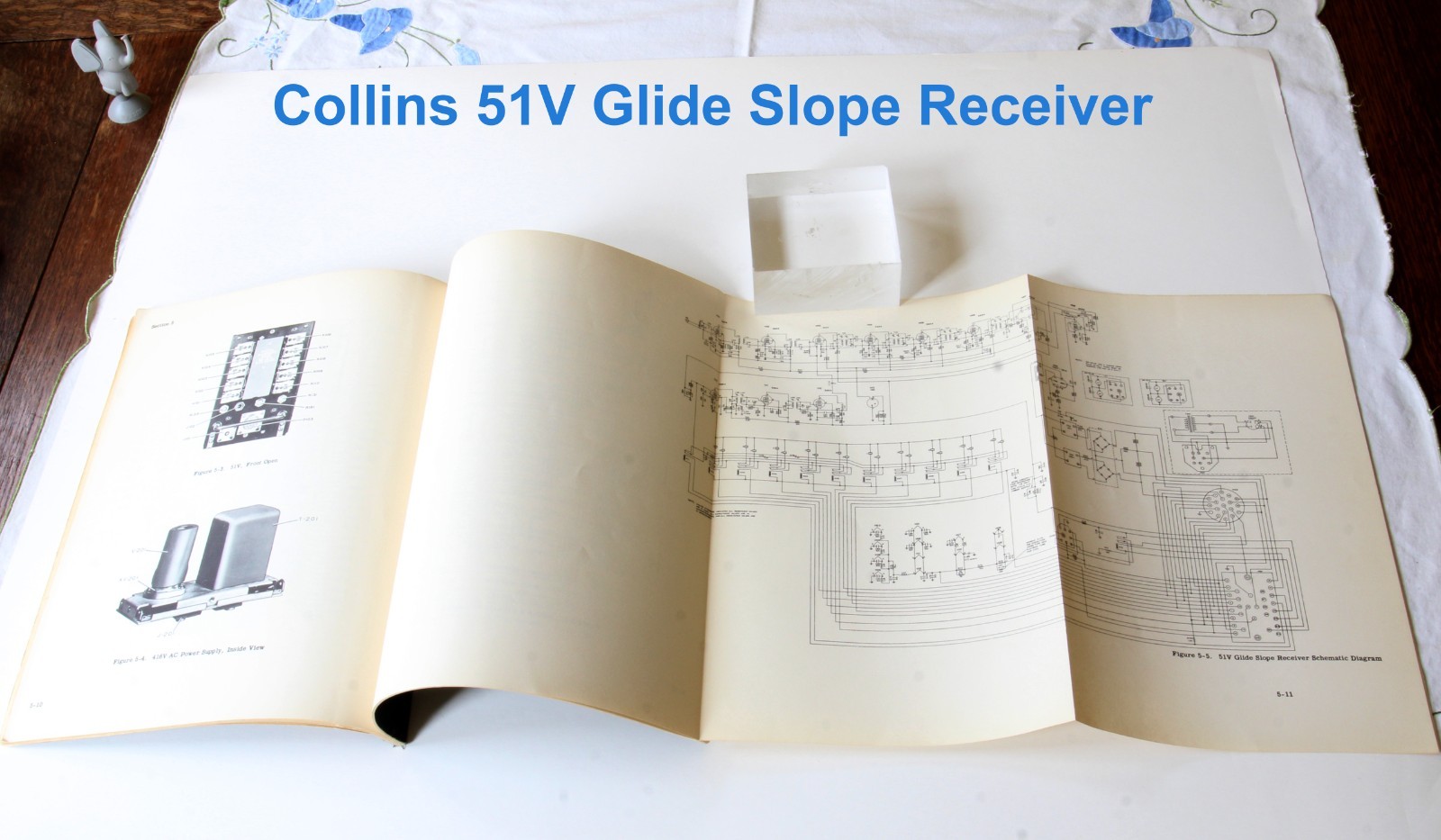 Collins Type 51V Glide Slope Receiver Instruction Book