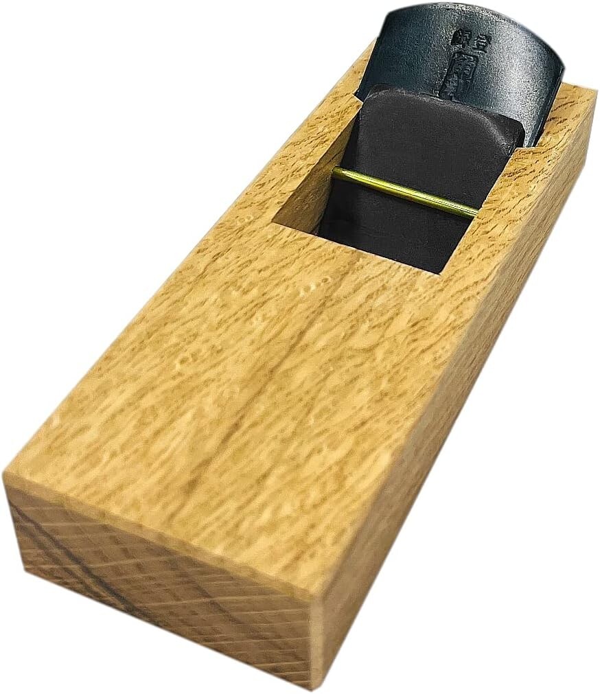 Kakuri Sangyo Mini Plane Blade Width 42mm Wood Surface Finishing Processing