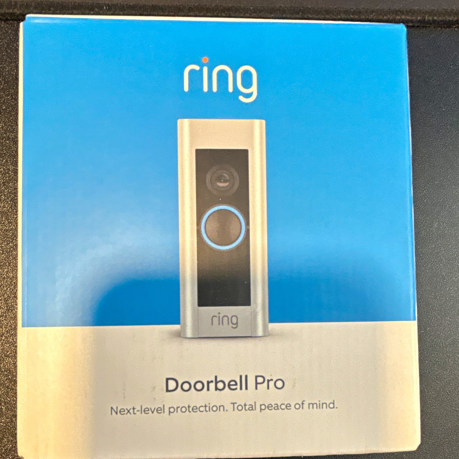 Ring Doorbell Pro Wired Wi-Fi Video Doorbell 1080p Alexa Satin Nickel New!!