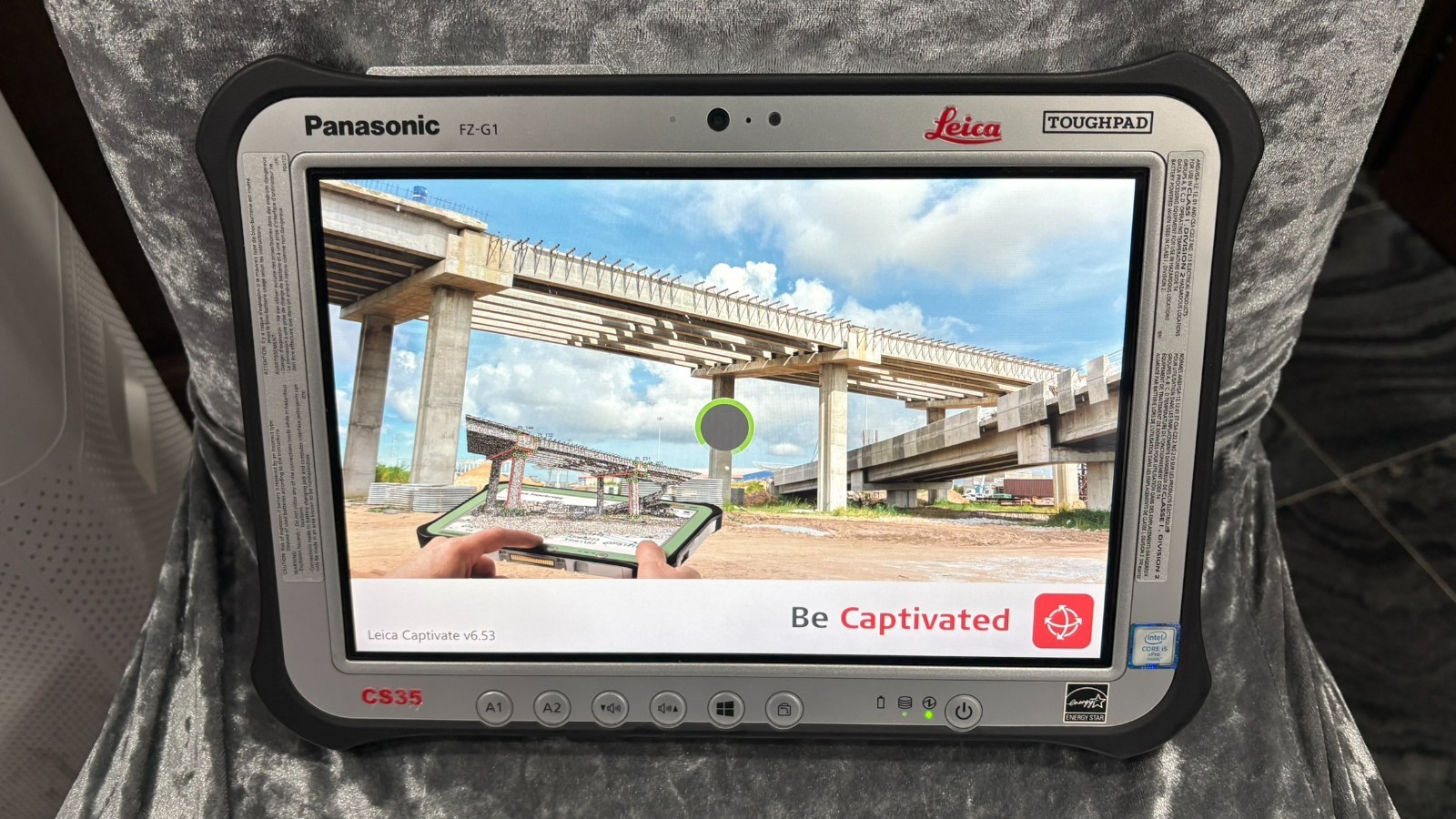 LEICA CS35 TABLET  -LEICA CAPTIVATE 6.53 SURVEY  FULL +  Fieldgenius 12 FULL