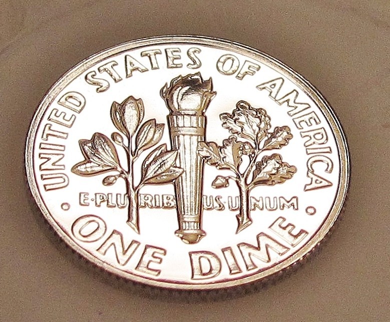 1962 Gem Proof "EYE CANDY" Dime 90% Silver Blazing Luster #516