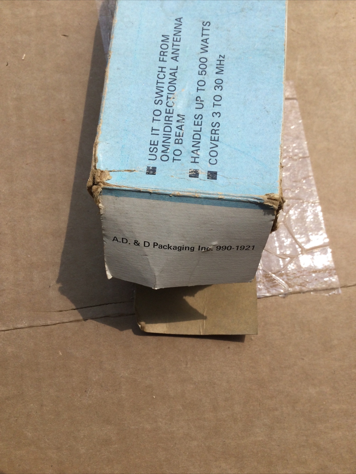 Micronta 21-521A, 2-Position Coax Switch and SWR Tester