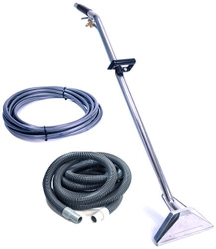 Sandia 80-0500 Stainless Steel Dual Jet Wand Kit with 25' Vacuum and Solution Ho