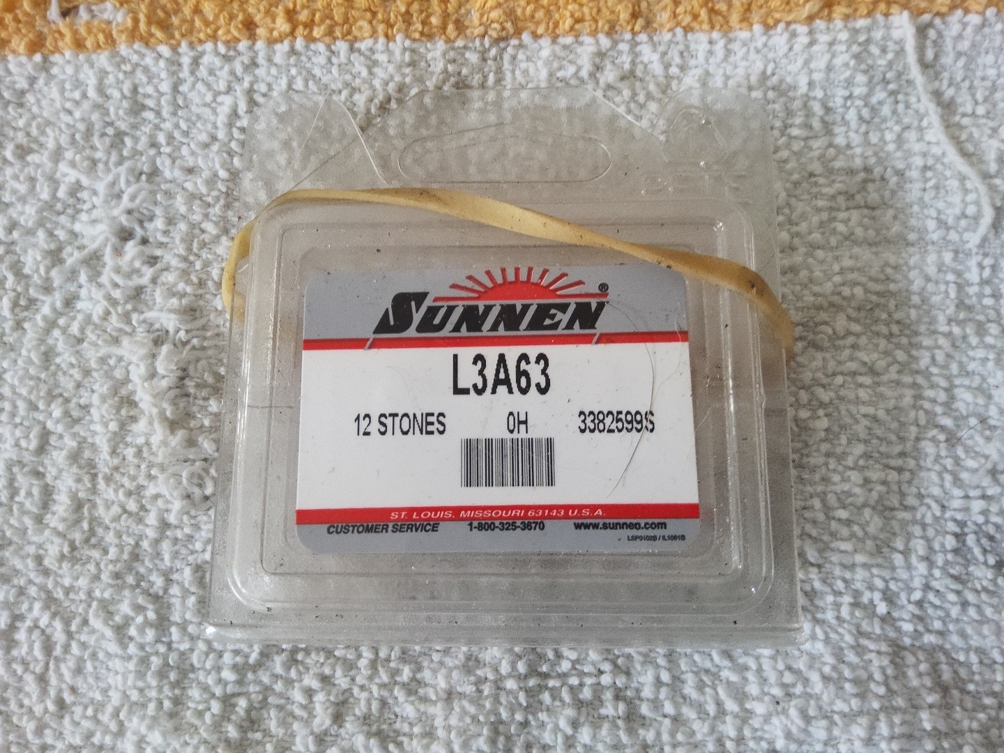 Sunnen L3-A63 Honing Stone (12 Stones) L3A63