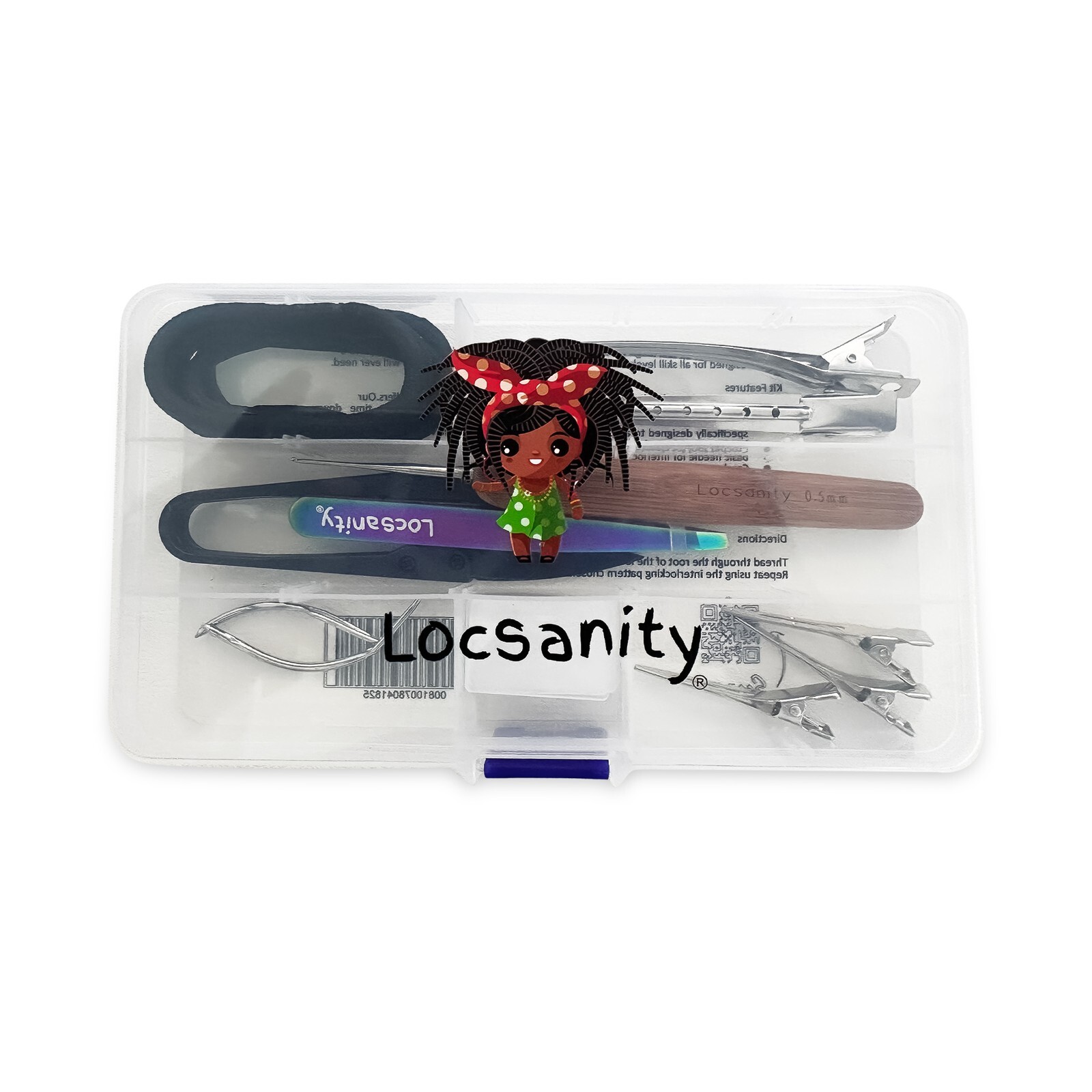 Locsanity Hair Locking Curved Interlocking Tool Micro Lock  Set Tool