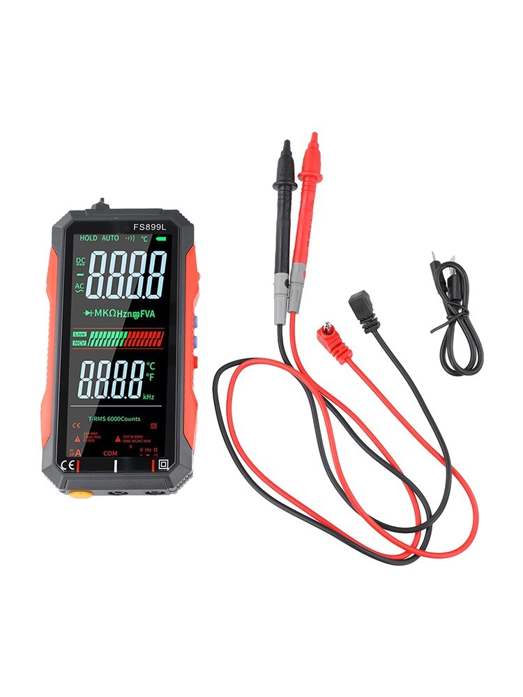 FS899L 6000 Counts Smart Multimeter Rechargeable Built in 200mAh