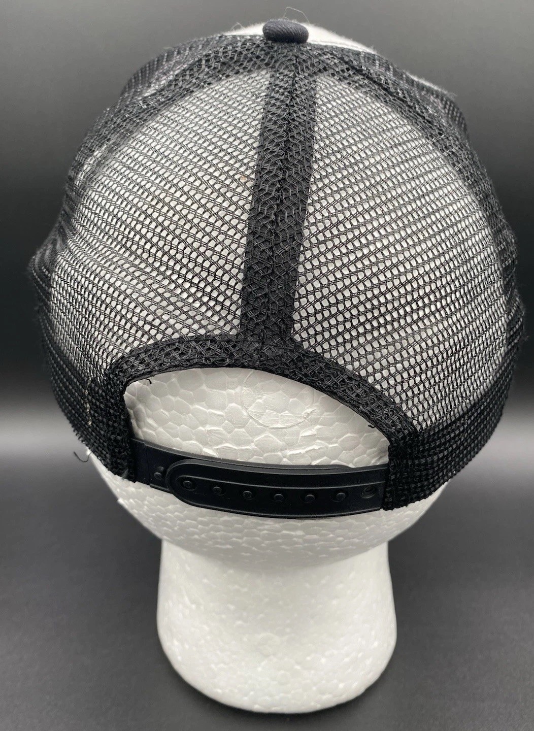 Kokomo Jackrabbits Embroidered Logo White/Black Mesh Hat Cap Snapback