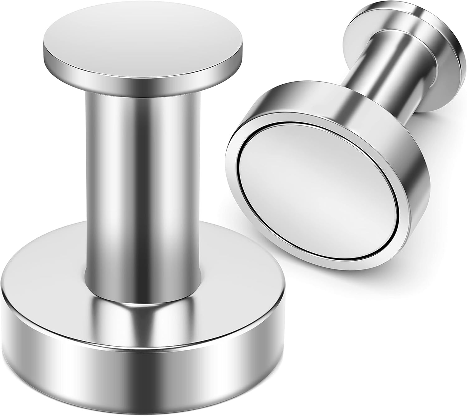 2-Pack 150LB Magnetic Hooks Heavy Duty N52 Magnets for Cruise, Kitchen, Garage