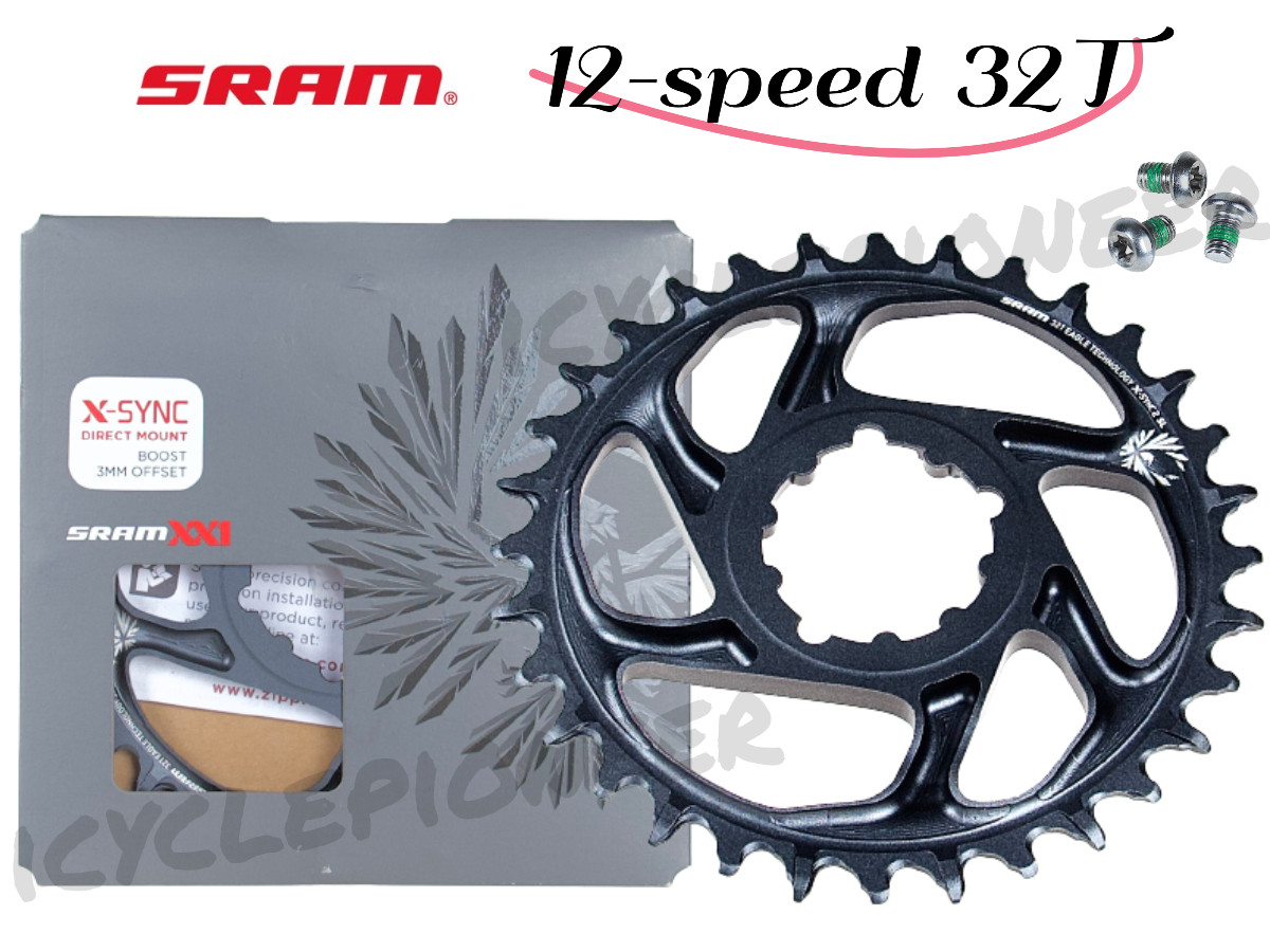 SRAM 12 Speed X-Sync Direct Mount Eagle Chainring 32T Boost 3mm Offset NEW