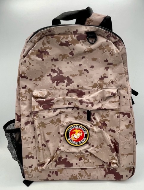 U.S. Marines Digital Camouflage Backpack. NWOT.