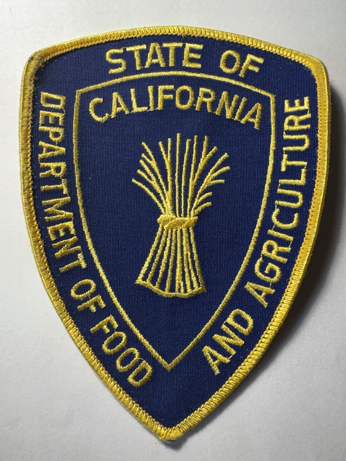 California Department of Food and Agriculture Patch