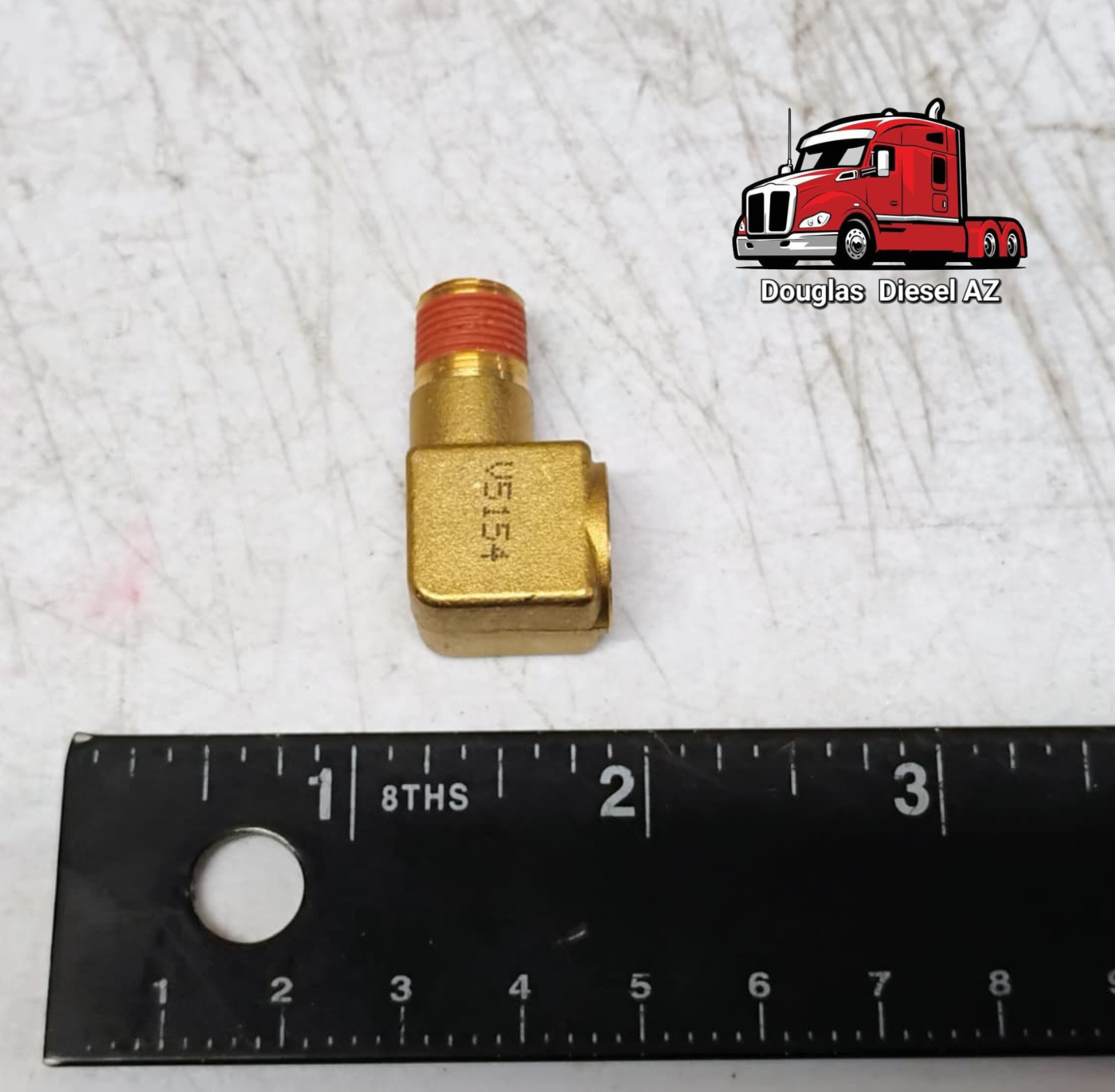 Fuel Line Return Elbow Fitting for 855 & N14. PAI # 042100. Ref.# CUMMINS 181213