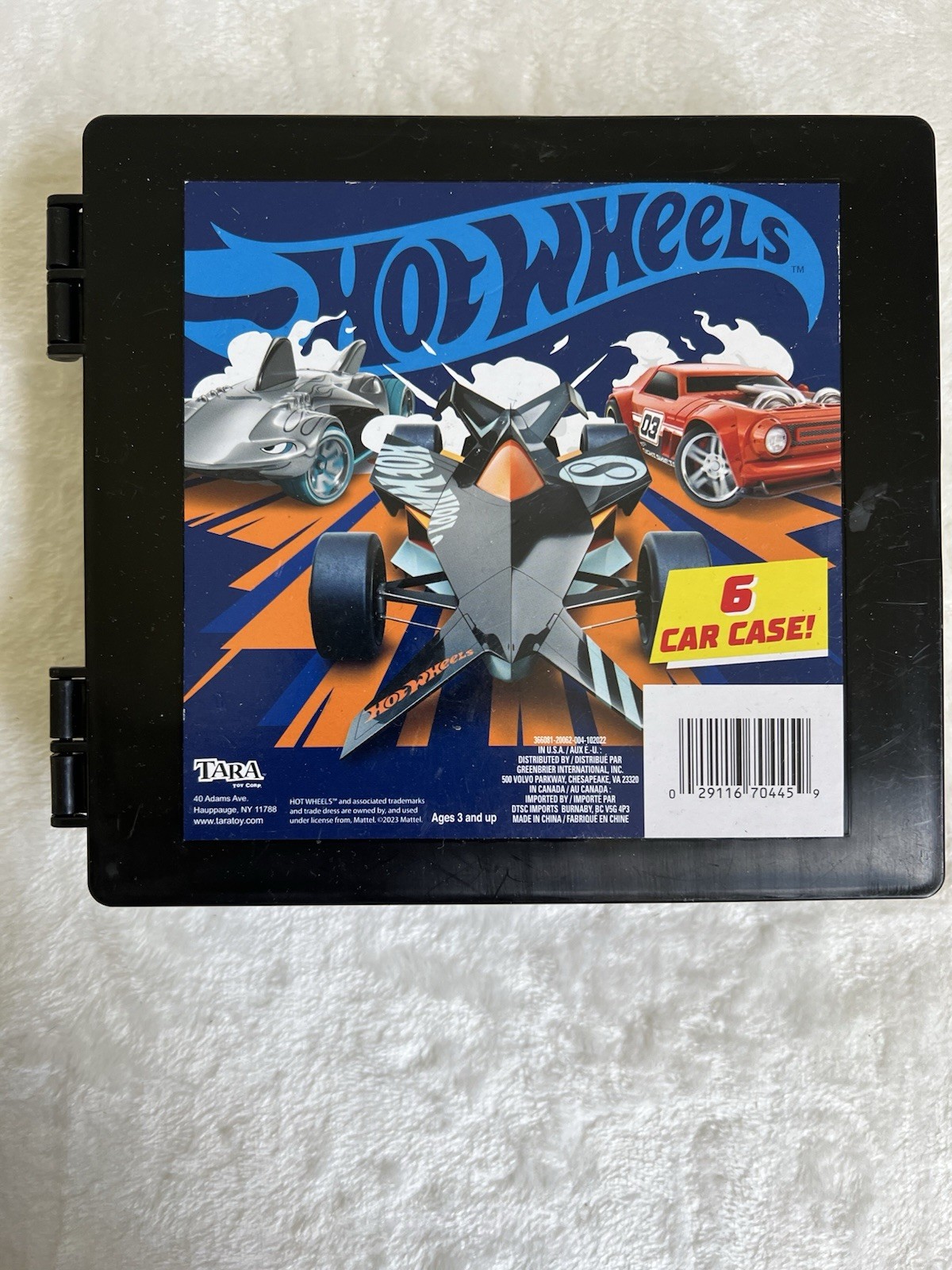 Hot Wheels Original Hot Wheels 6 Car Carrying Case