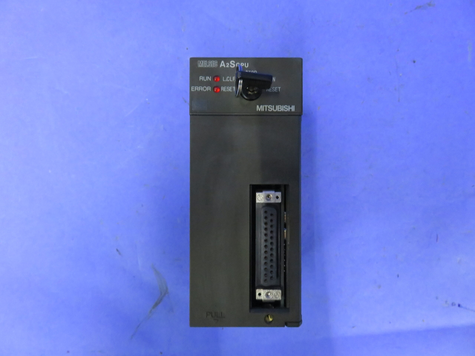 MITSUBISHI CPU UNIT A2SCPU 14K STEP WITH KEY 90DAY WARRANTY