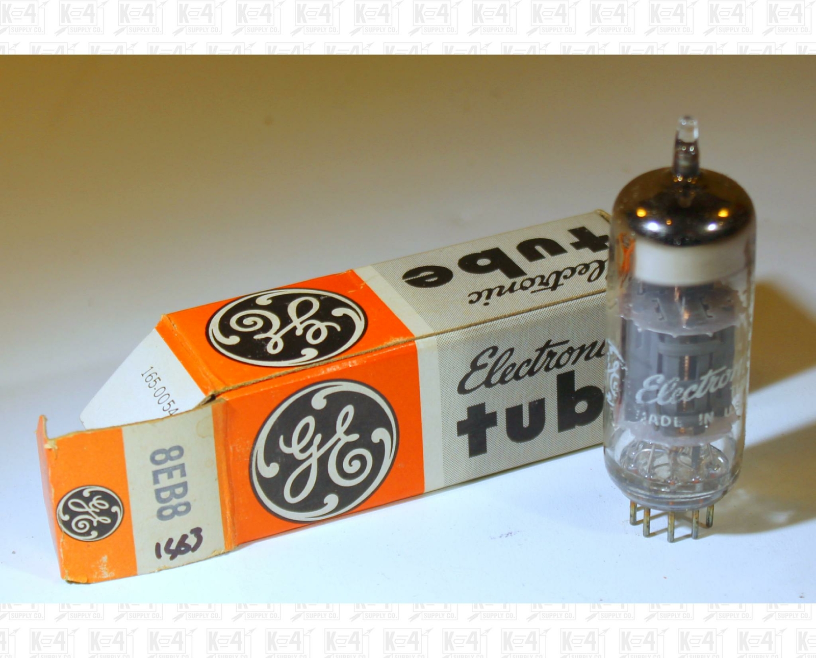 General Electric GE 8EB8 Vacuum Tube Made In USA Tested NOS +Box