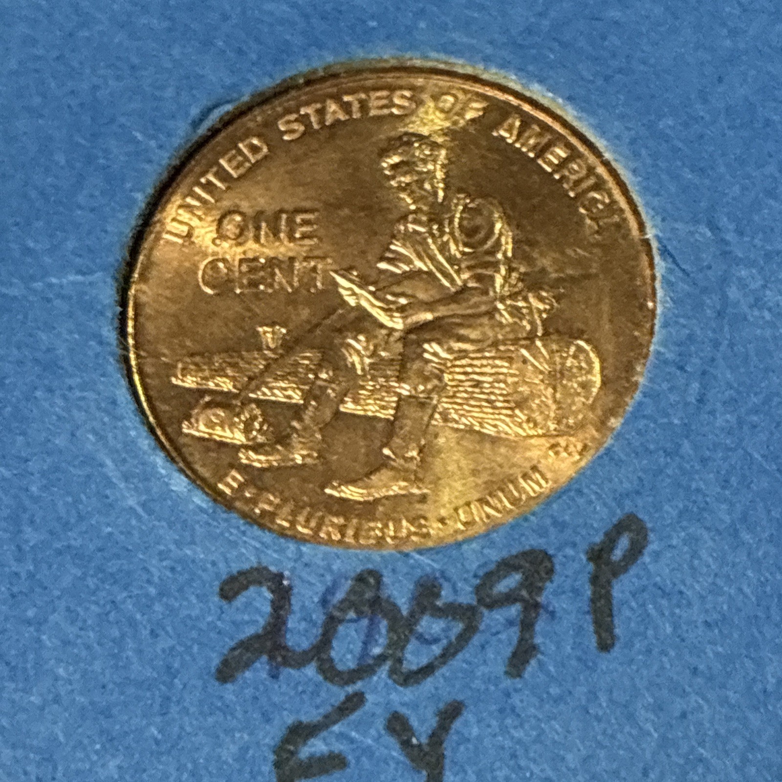 2009 P LINCOLN FORMATIVE YEARS CENT • UNCIRCULATED but has spots • #O724